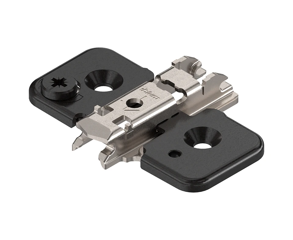 blum plocica crna Blum pločica 3D crna - Slika 1