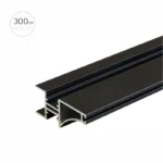 Gola profil EP-1069 za LED rasvetu L=299cm AL CRNA