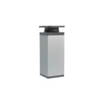 Nogica aluminijumska cetvrtasta FI40mm siva