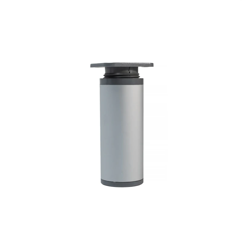 krug siva 10cn Nogica aluminijumska okrugla FI40mm siva - Slika 1
