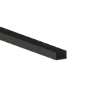 U PROFIL 18MM L-2,9M CRNI