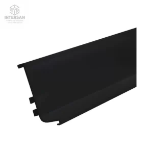Gola profil RU U GL 028 CRNA 3m