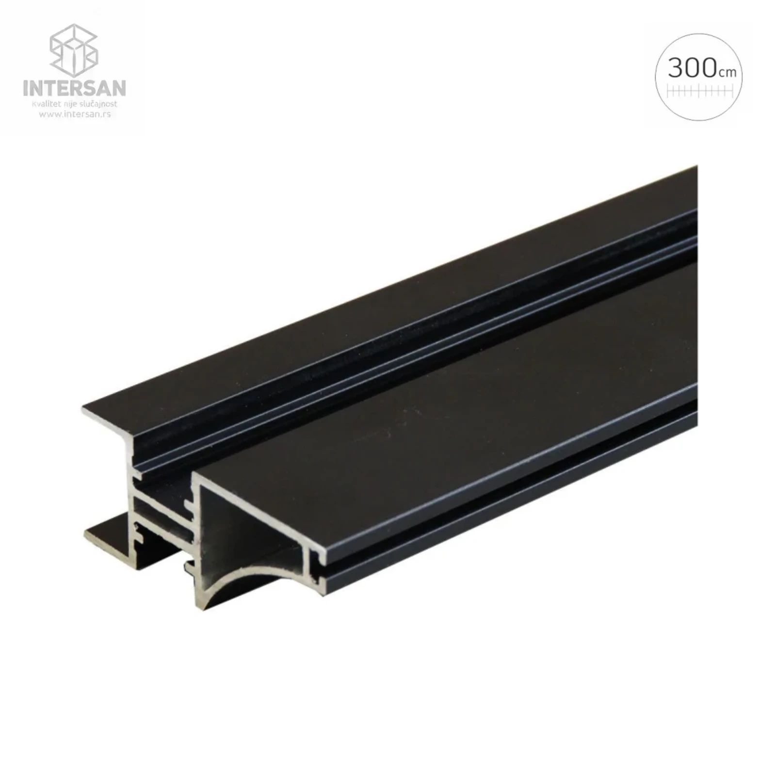 gola_visece_led_crna_1600x1600 Gola profil EP-1069 za LED rasvetu L=299cm AL CRNA - Slika 1
